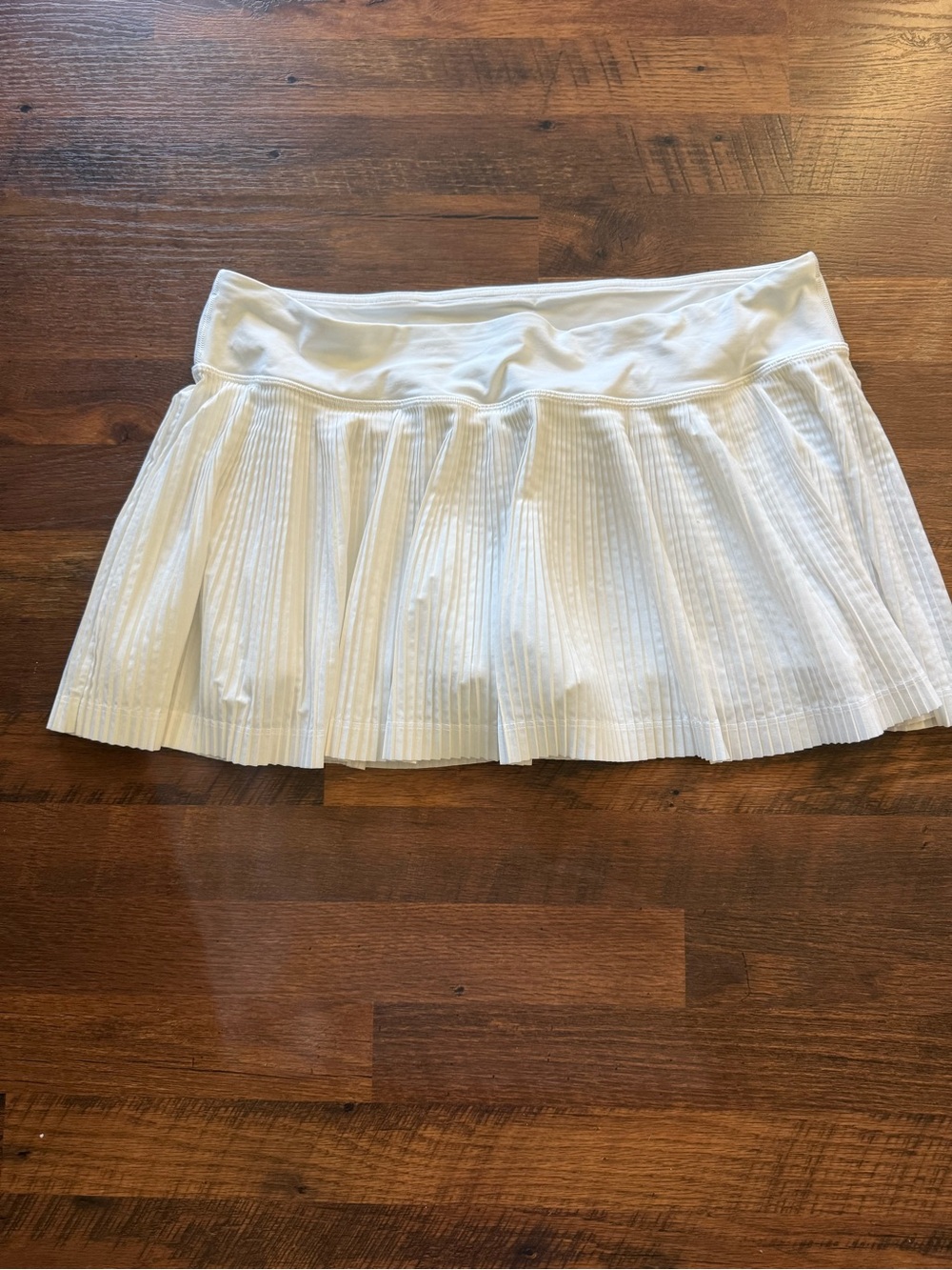 lululemon athletica White Pleated Athletic Skirt